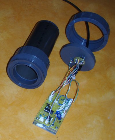 un capteur avant assemblage final