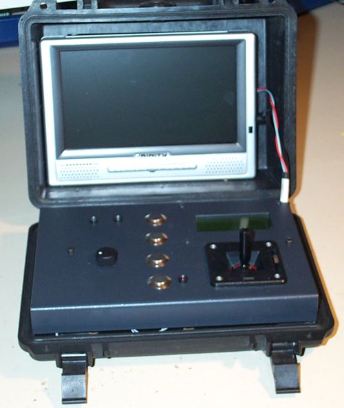 la console de pilotage